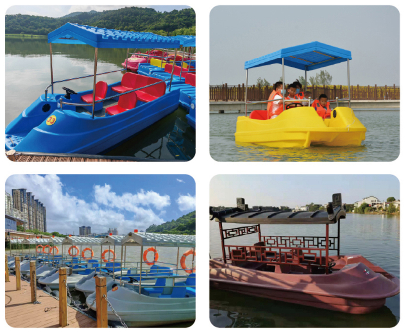 All-plastic Electric Boat