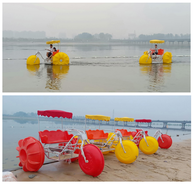 Water Pedaling Tricycle