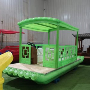 Bamboo Raft Electric Boat