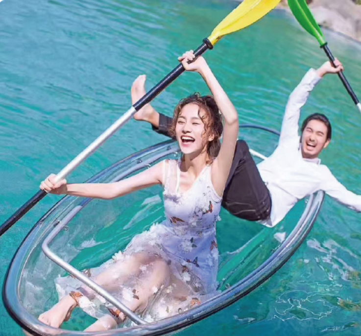 PC Transparent Kayak