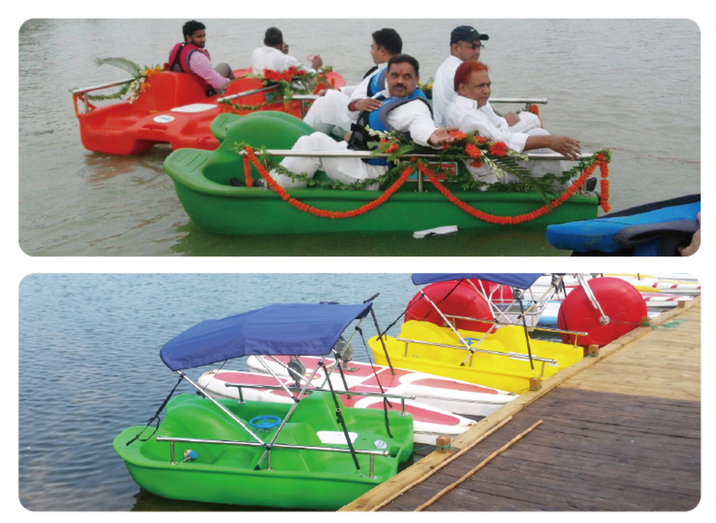 4-seater Pedal boats