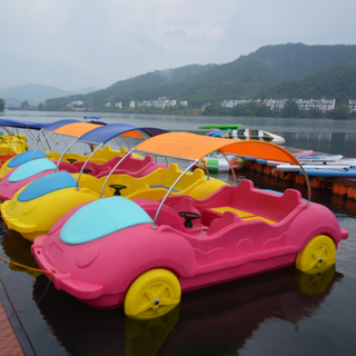 Pedal-Powered Beetle Boat