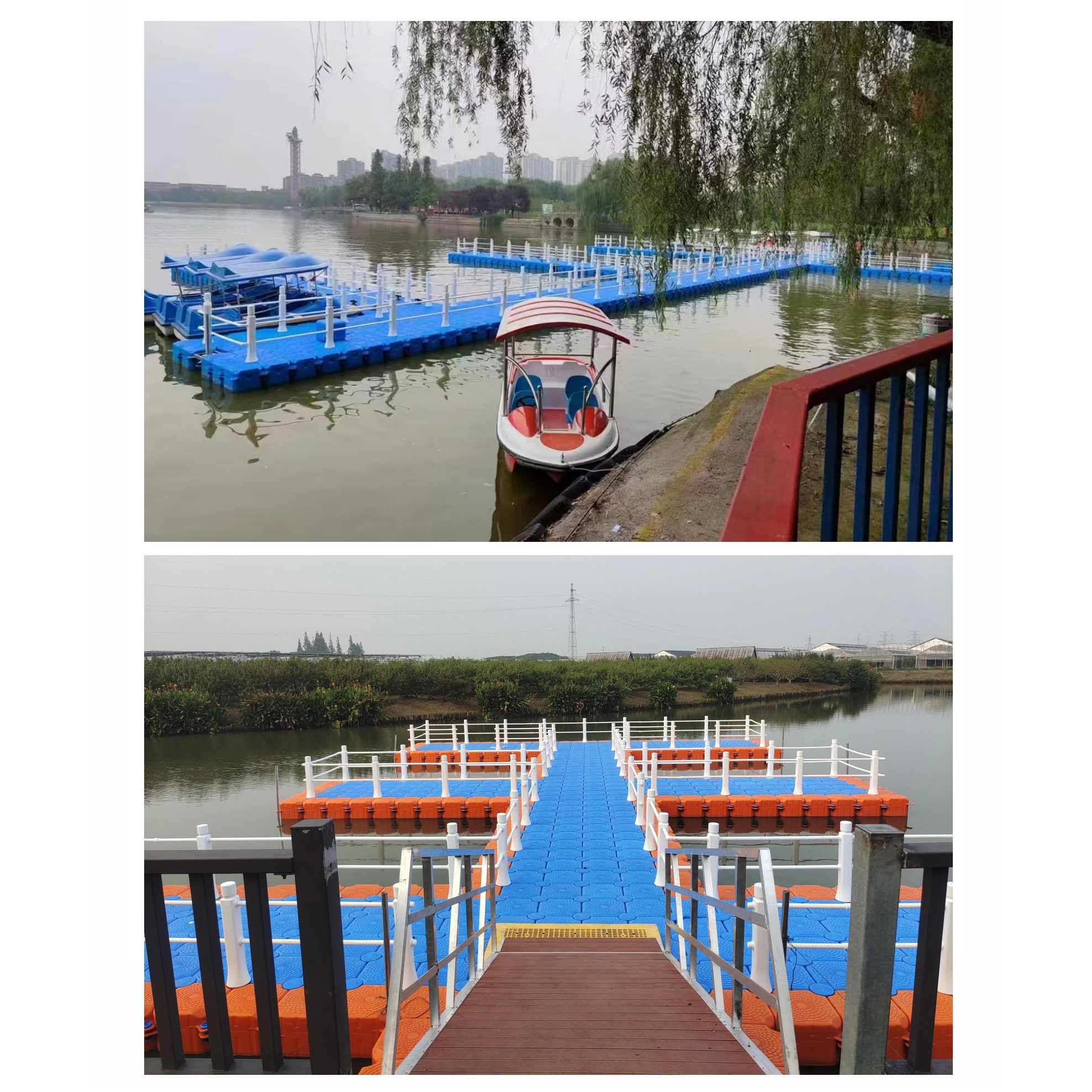Polyethylene Pontoon Dock