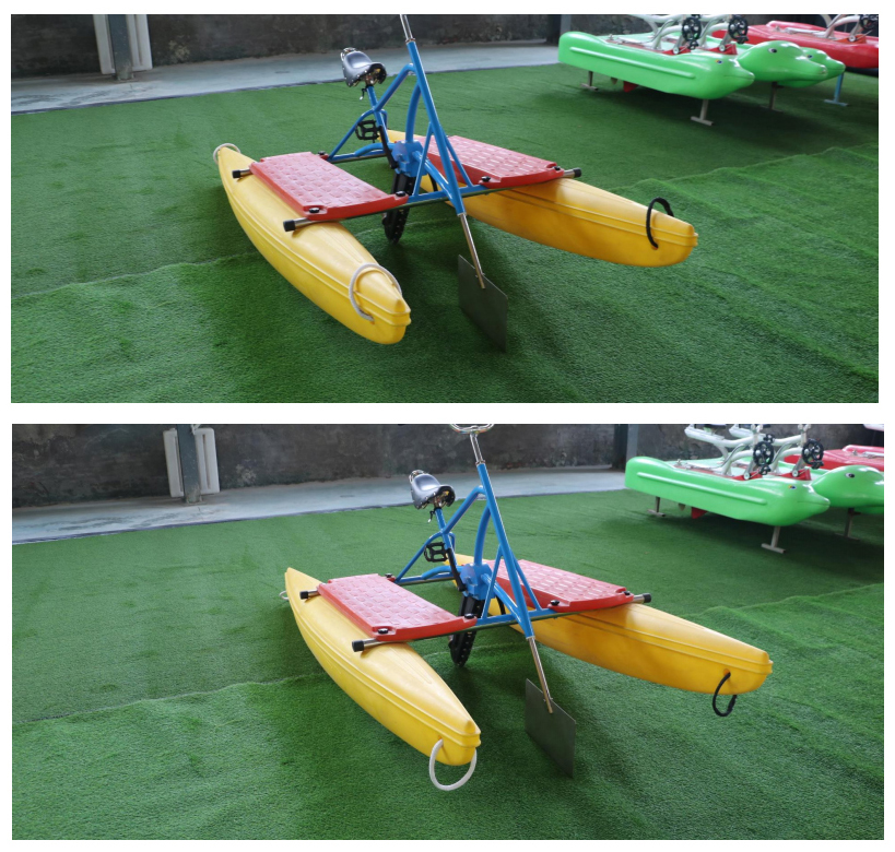 Solo Pedal Water Bike