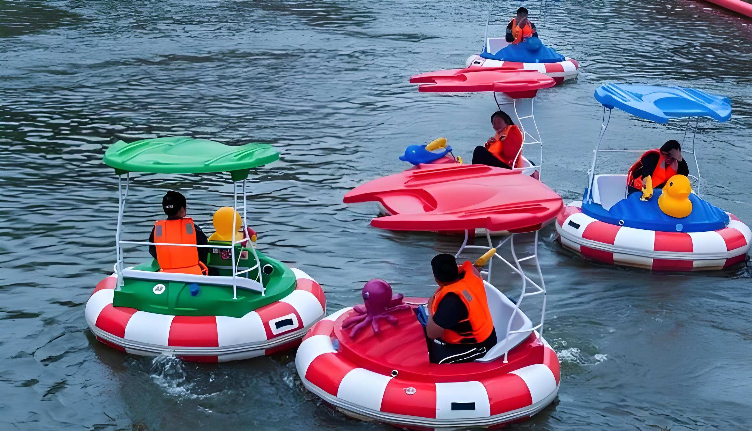 The safety and operation skills of bumper boats