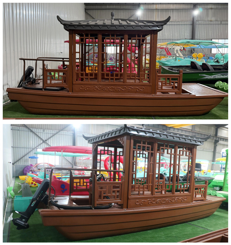 Painted Boat Electric Boat