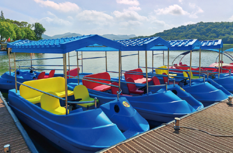All-plastic Electric Boat