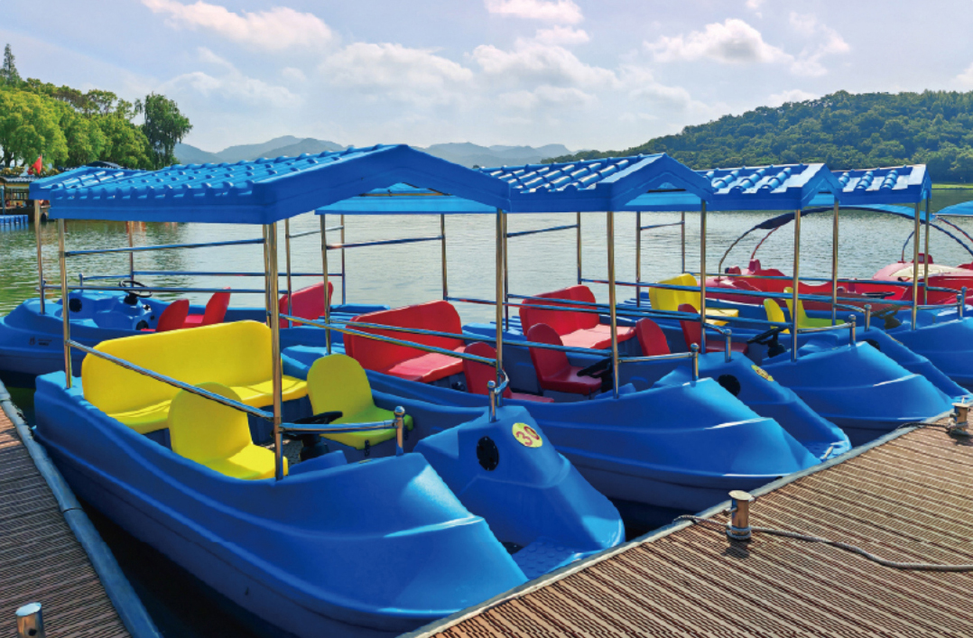 All-plastic Electric Boat